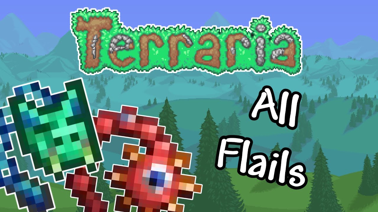 All Flails Guide for Terraria 1.4!