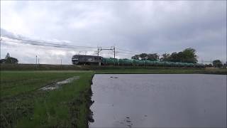 2019年４月２７日（土）今日の「貨物列車」8571レ EF210-117+タキ12B 宇都宮貨物ターミナル行