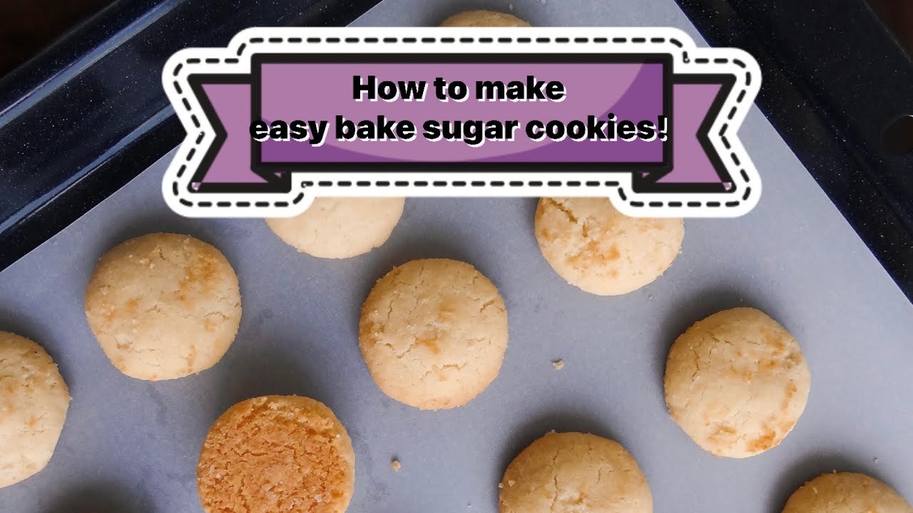 How to make easy bake cookies!