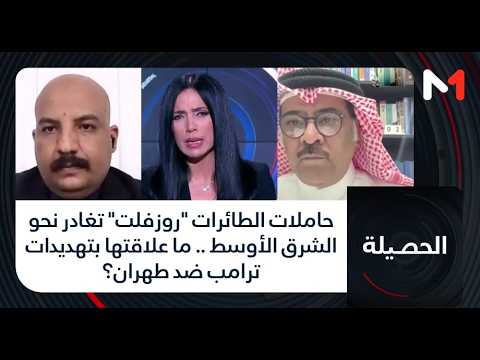 The Roosevelt Aircraft Carrier Heads to the Middle East.. What Is Its Connection to Trump's Threa...
