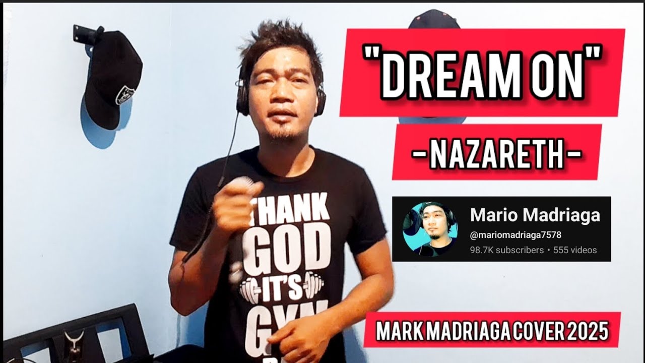 "DREAM ON" - NAZARETH - MARK MADRIAGA 2025 COVER "DREAM ON" - NAZARETH - MARK MADRIAGA 2025 COVER