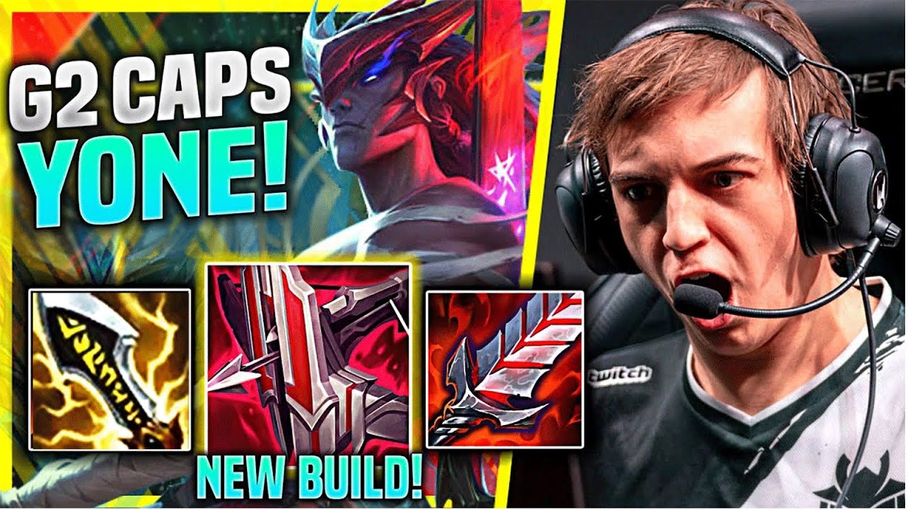 G2 Caps Playing Yone prepares for the LEC | G2 Caps stream higlights