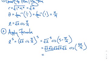 7.6 Part I: De Moivre