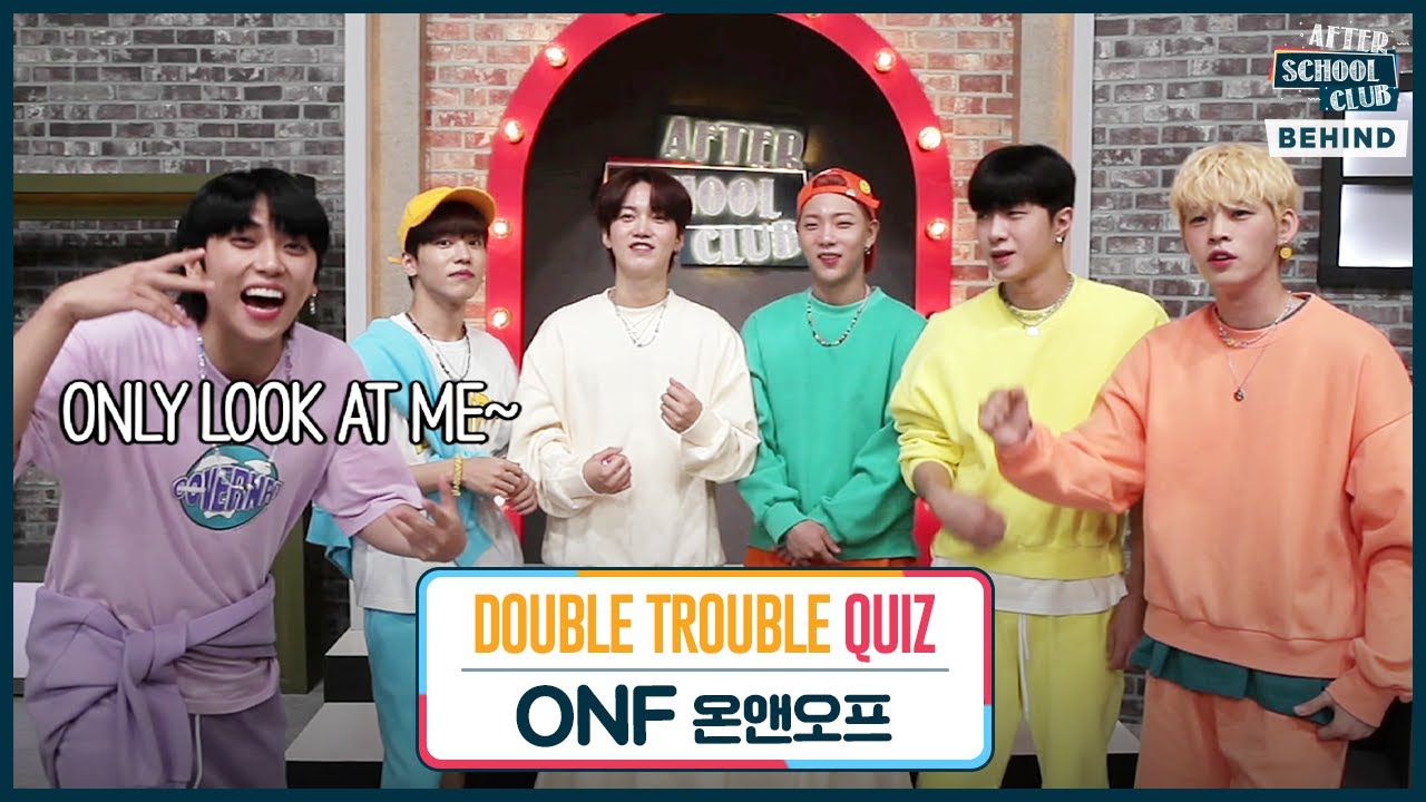 [After School Club] ASC Double Trouble Quiz with ONF (ASC 더블트러블 퀴즈 with 온앤오프)