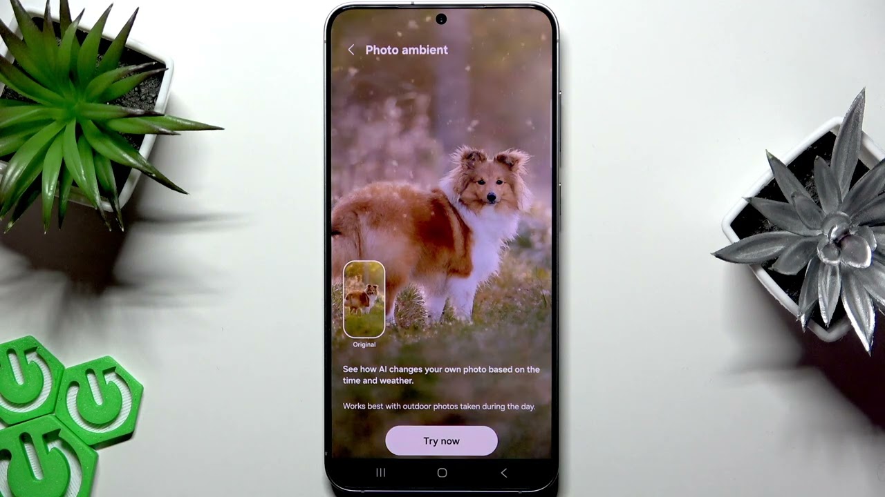 Настройка фоновых обоев для фотографий на Samsung S25: как это сделать.