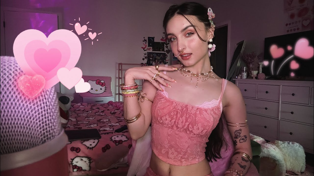 ASMR | Hypnotic Visual Hand Movements, Jewelry Sounds, Mouth Sounds, Positive Affirmations,