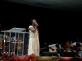 isabelle valdez apoyate en mi en concierto