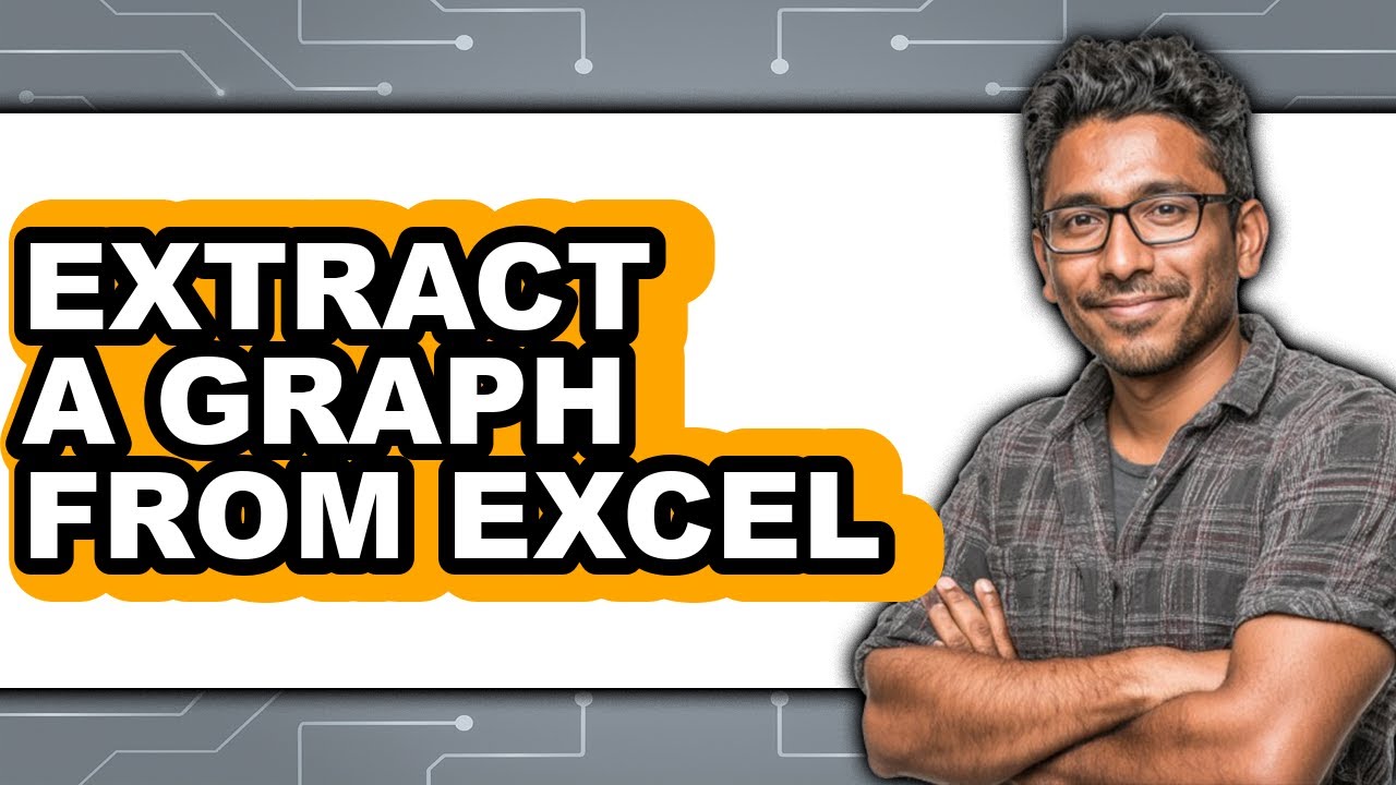 How to Extract a Graph from Excel - Full Guide - YouTube
