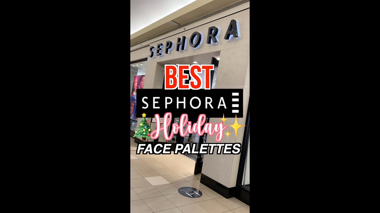 BEST SEPHORA HOLIDAY FACE PALETTES! (Pt. 2) 🥰