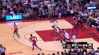 Final 5 mins of 05\/12\/19 Philadelphia 76ers vs Toronto Raptors Game 7