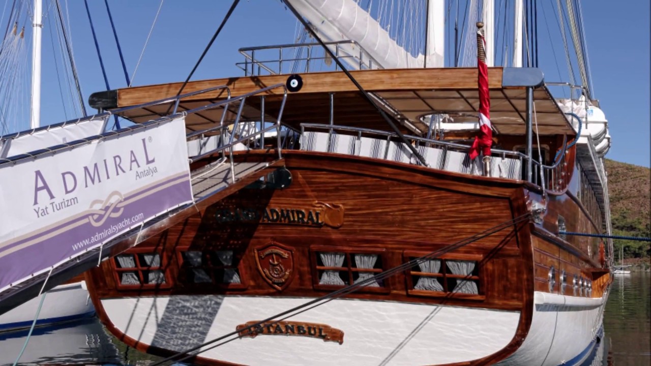 Blaue Reise MS Grand Admiral Türkei Gulet Blue Cruise Fethiye Marmaris Turkey Motorsegler