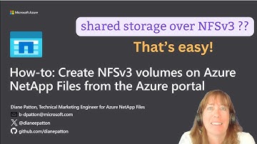 How-to: Create NFSv3 volumes on Azure NetApp Files from the Azure portal