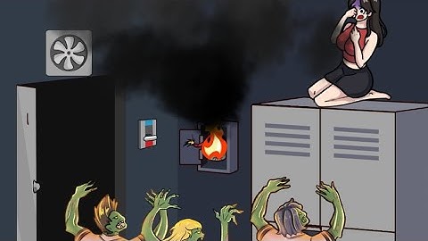 Mind Maze: Tricky Test - Level 16 Help the girl escape the zombie herd || Solution