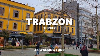 Trabzon, Turkey walking tour 4K 60FPS 2023