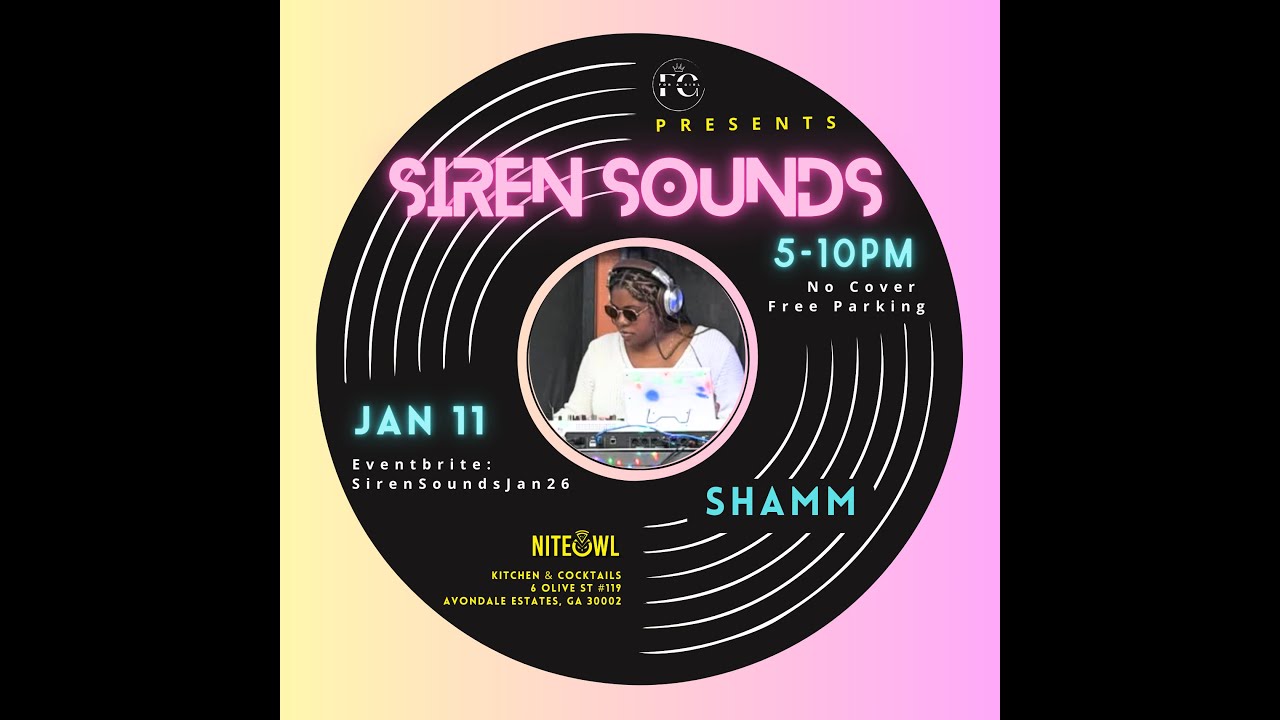 SirenSounds House Music Party | ATL | Livestream # 1