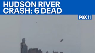 Hudson River crash: Video shows deadly helicopter crash
