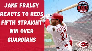 Celebrity Cincinnati Reds Outfielder Jake Fraley Discusses 1-0 Win Over Cleveland Guardians Profile