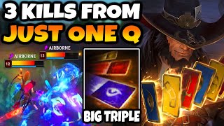 Download lagu When Twisted Fate gets 900 AP and throws the most insane Q you will ever see