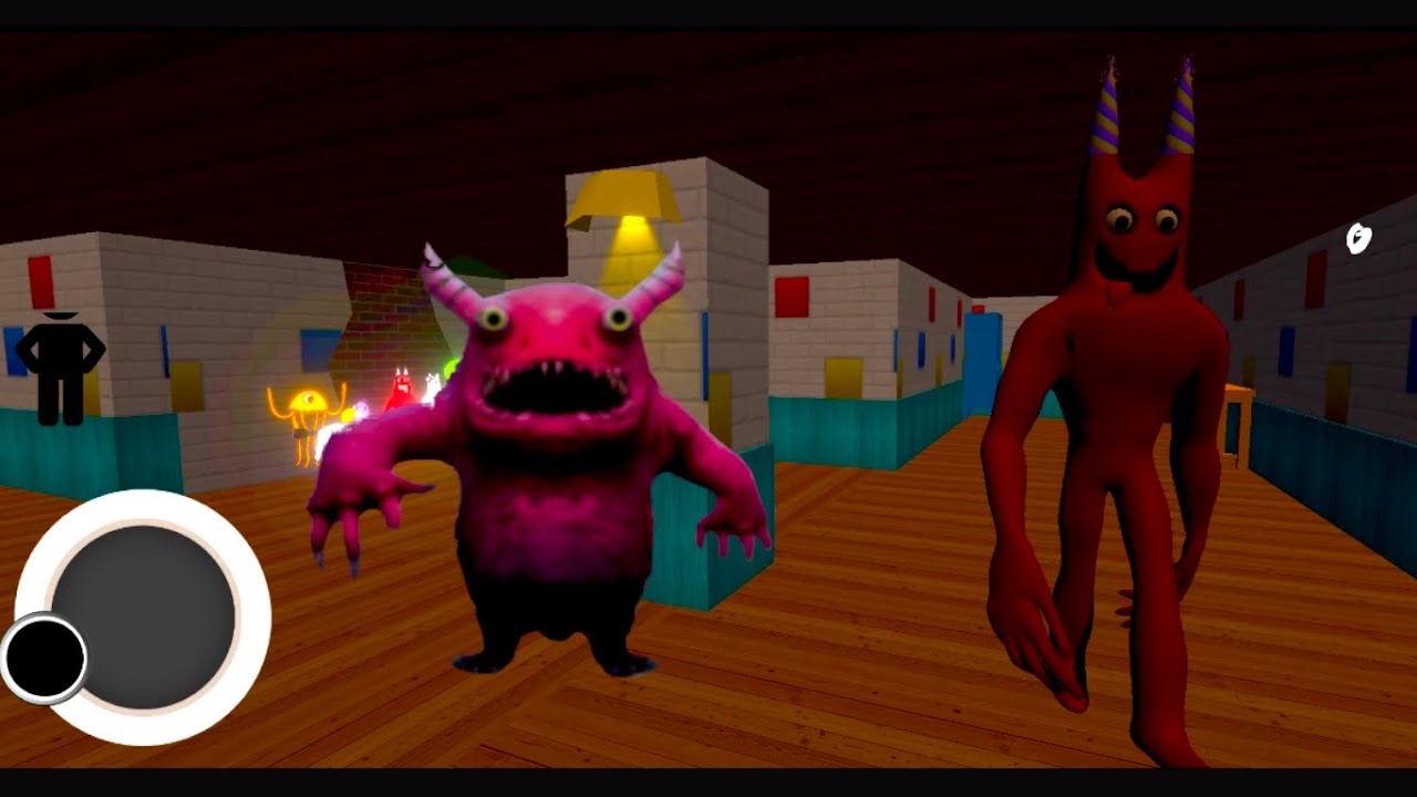 New Scary Banban Red Monster mod version, horror house escape, full game walkthrough!