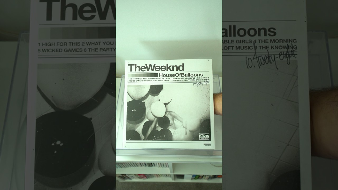 The Weeknd - House Of Balloons Vinyl Unboxing