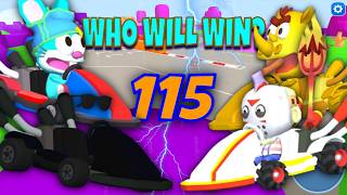 Velocity Ace & @thereelog123 vs @BoboSK-y9u & Moeed Smash Karts Ep. 115