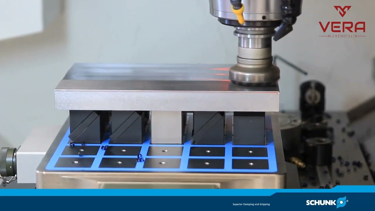 SCHUNK MANYETİK TABLA - VERA MÜHENDİSLİK