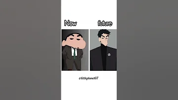 Now V S Future Shinchan 