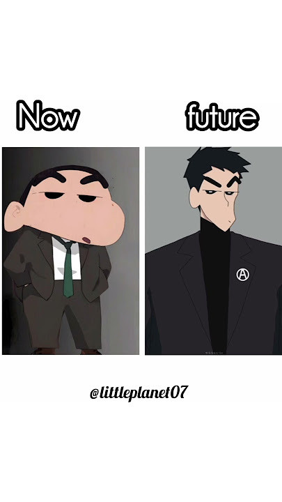 Now v/s Future❤️‍🔥#Shinchan