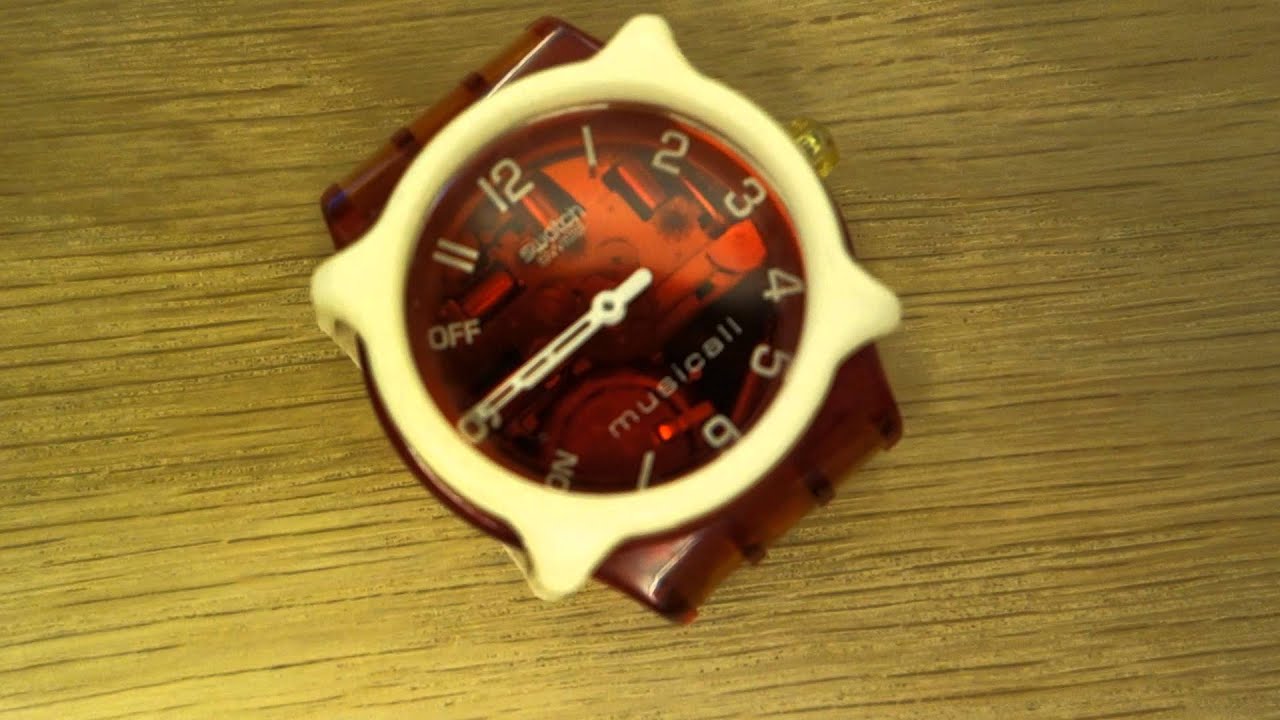 swatch musicall instructions