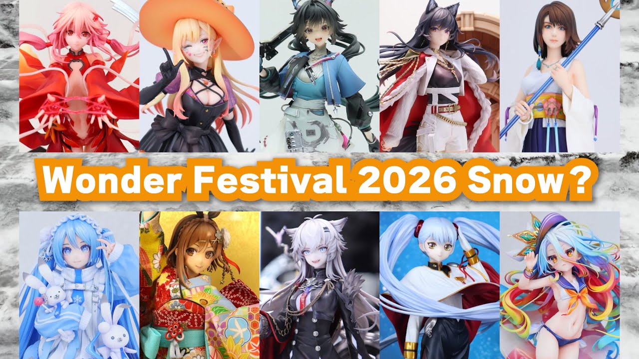 WF2026 [Snow]] I went to Wonder Festival 2026 [Winter] - YouTube