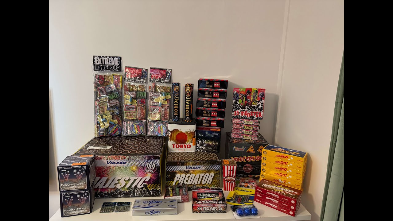 Sista delen. Mina fyrverkerier 2024-2025.