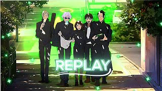 AAO REPLAY DEKHTE HAI ✨S2 OPENING ❤️‍🔥 [REPLAY/ AMV EDIT] | WAITING FOR S3 JJK 🥹?