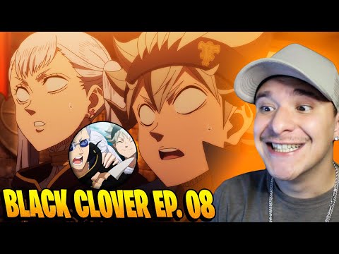 BLACK CLOVER EP. 08 PARA MEMBROS | Black Clover Ep. 08 (REACT)