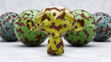 CREATE A PEELED PAINT PROCEDURAL MATERIAL IN BLENDER 4