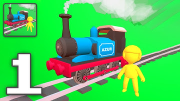 Rail Lands - Gameplay Walkthrough Part 1 - Casual Games To Play (iOS, Android)