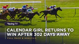 Calendar Girl Returns After 302 Days to Win the Dick Hern Stakes | Replay | Racing TV