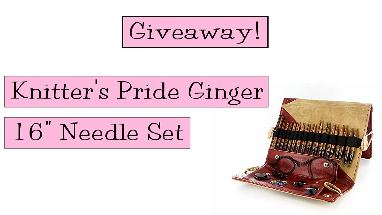 Giveaway! Knitter's Pride 16 inch Interchangeable Needle Set - YouTube