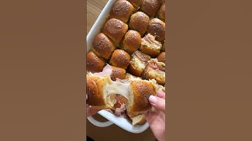 Crazy Easy Ham and Cheese Sliders