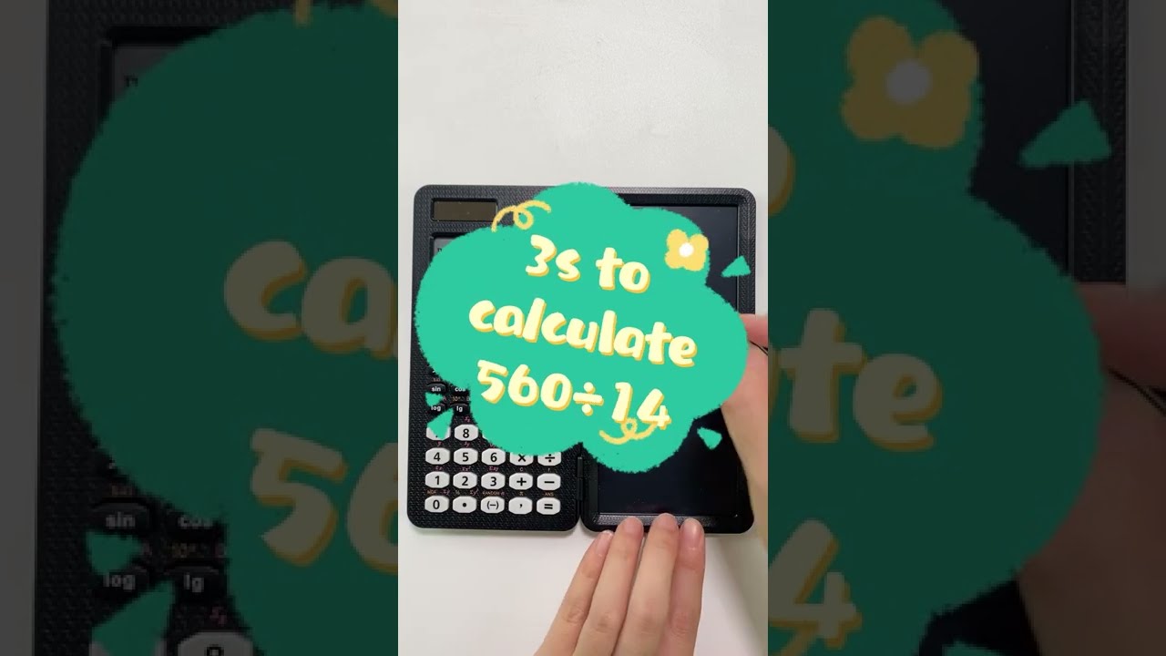 How to use NEWYES scientific calculator 3s Calculate 560÷14?