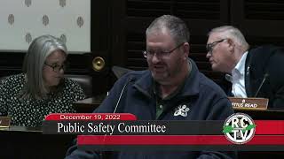 Public Safety Committee - December 19, 2022