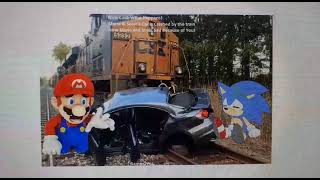 Mario & Sonic's Car Adventure (English Xbox 360 Bootleg) Continue and Game Over screenshot 5