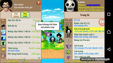 Ngọc rồng online:cải trang hải tặc vẫn tồn tại khi shop không bán