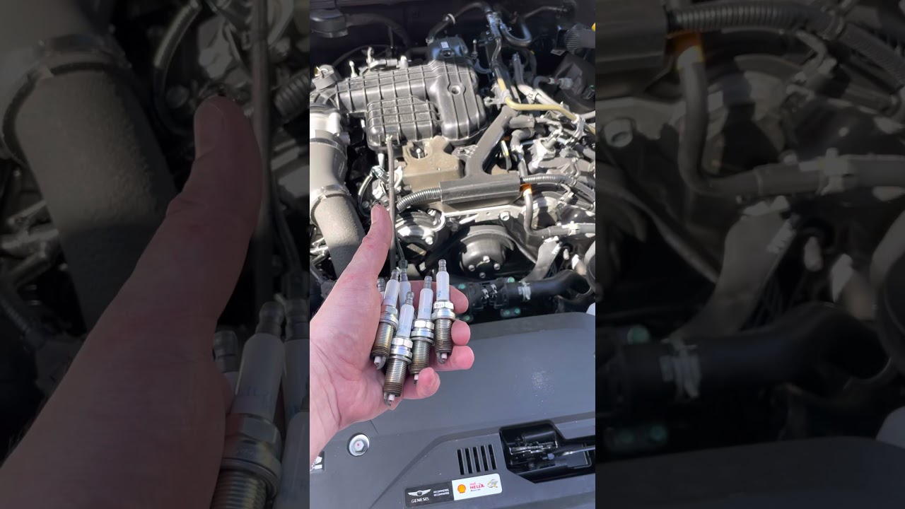 Replaced factory spark plugs with HKS M45iL YouTube