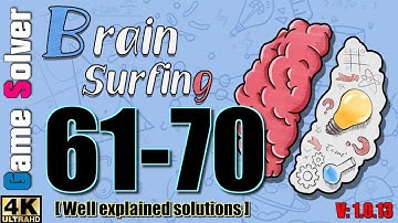 𝐁𝐑𝐀𝐈𝐍 𝐒𝐔𝐑𝐅𝐈𝐍𝐆 | LEVEL 61-70 | WELL EXPLAINED SOLUTIONS