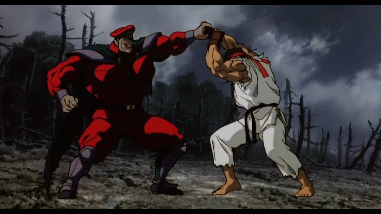 Ryu And Ken VS Vega [M. Bison] (1080p HD) 