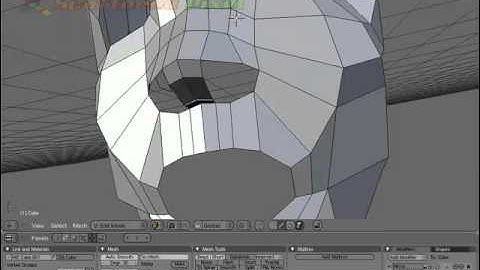 Head Modelling Part 1 - Some Basic Shape 2/3