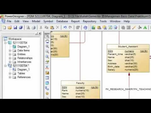 Generating Database Power Designer to Navicat and SQL Server.flv