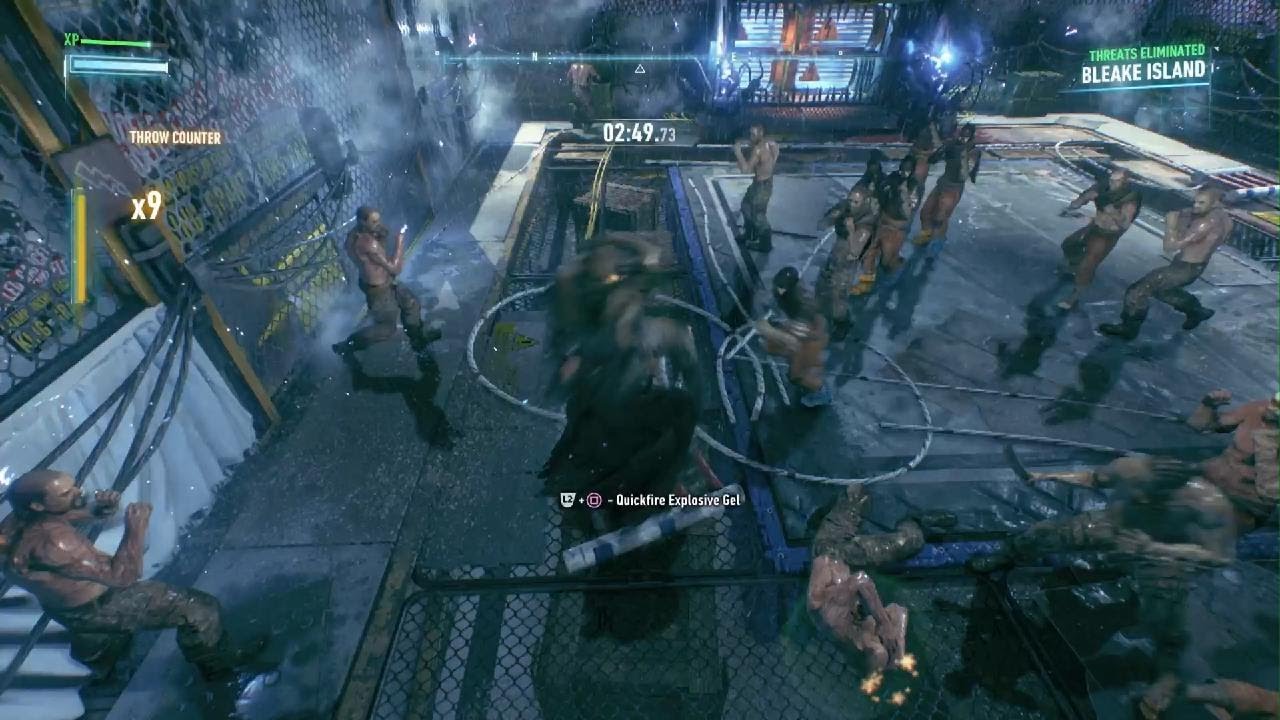 BATMAN: ARKHAM KNIGHT Deacon blackfire boss and arrest