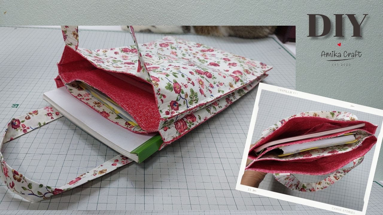 なおみママ様　cotton&steal fabric handmade bag Simple & Easy /DIY Twin Tote Bag with 5 Pockets / Twin Bag