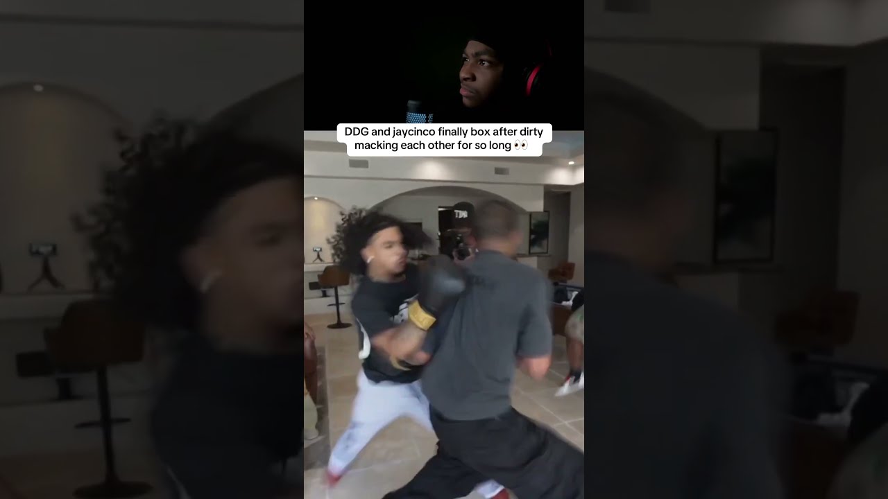 Reaction To Jay Cinco And DDG Putting On Boxing Gloves New Ddg Jaycinco